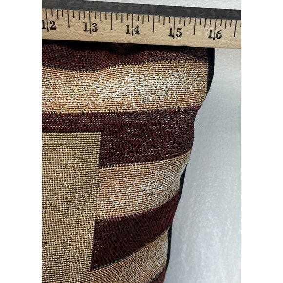 Patriotic American Flag Rooster Tapestry Throw Pillow 16"x16" J Wiens Americana - Picture 6 of 6